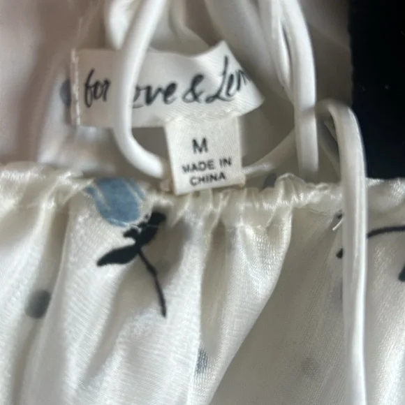 For Love and Lemons Marcella mini dress NWT babydoll dress - Picture 11 of 16